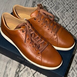 Cole Haan Men's Tan Leather Sneakers